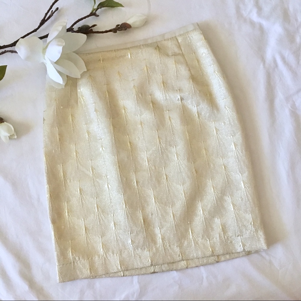 NWT H&M Gold Medallion Skirt
